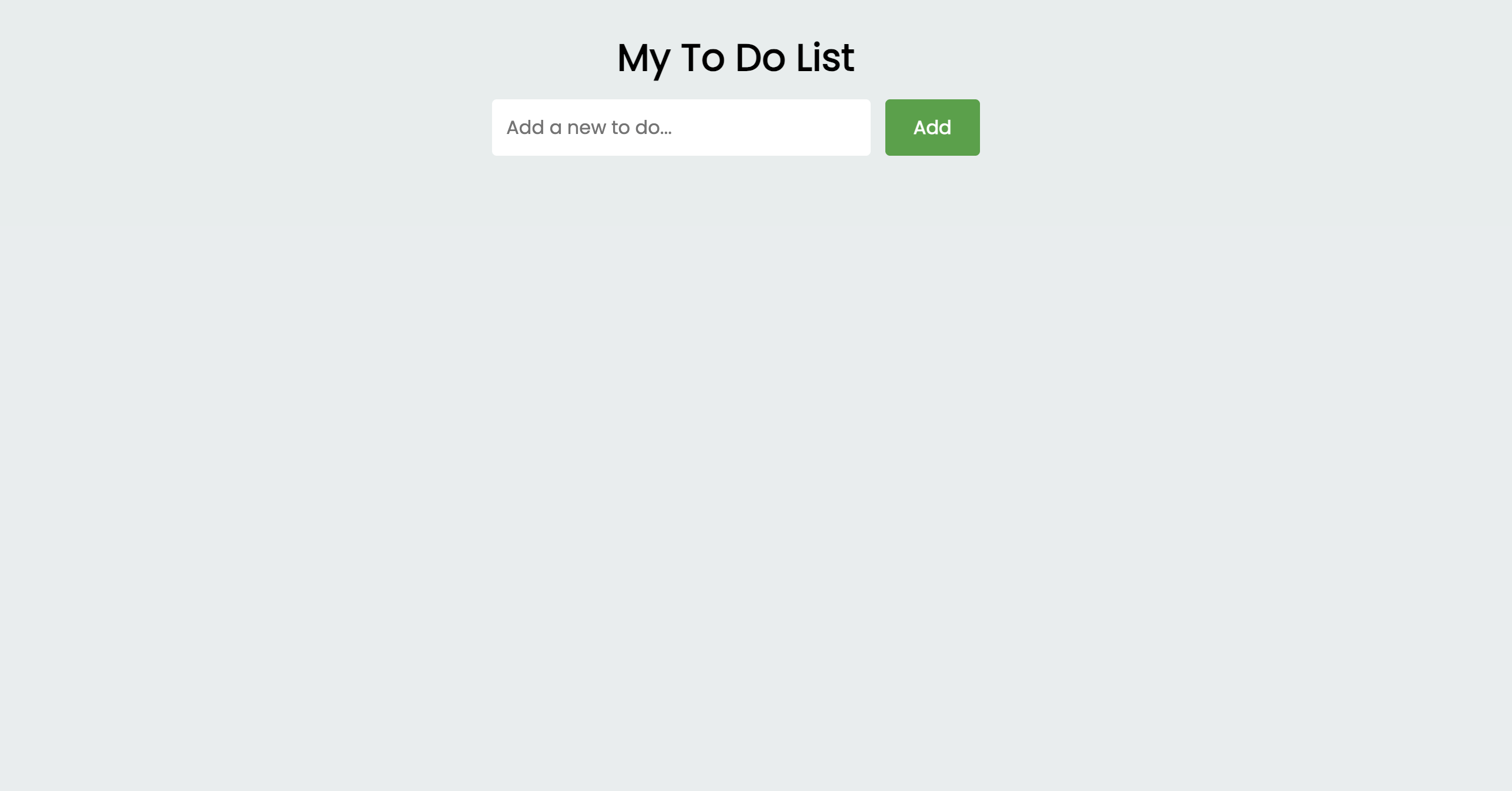 To-Do List App